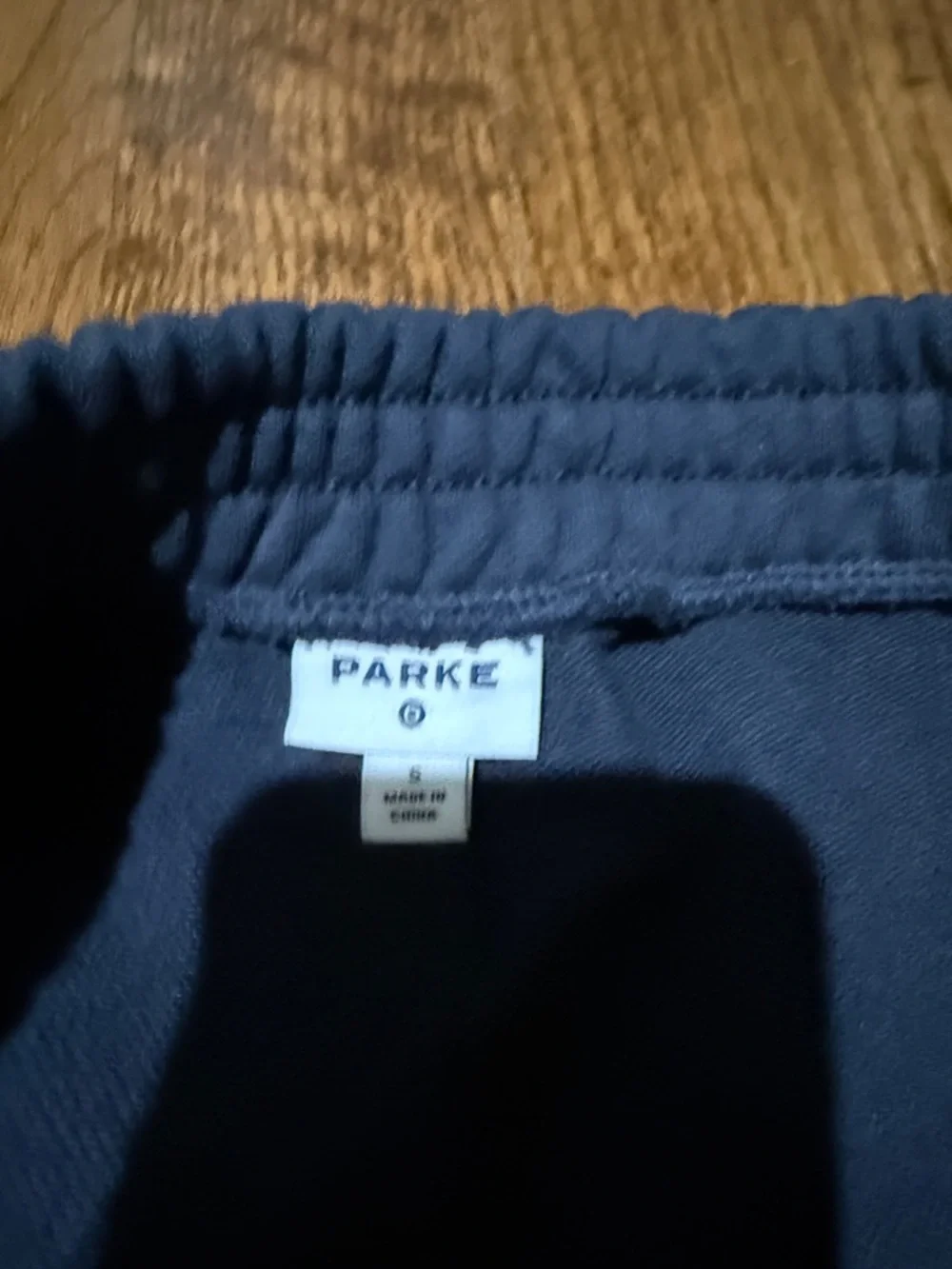 Parke x Target High-Rise Boxer navy Sweatpants small NWT